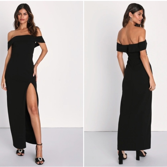 LULU's Prom Wedding Special Event Sexy Elegant Sophisticated Chic Mermaid Dress - Picture 5 of 5